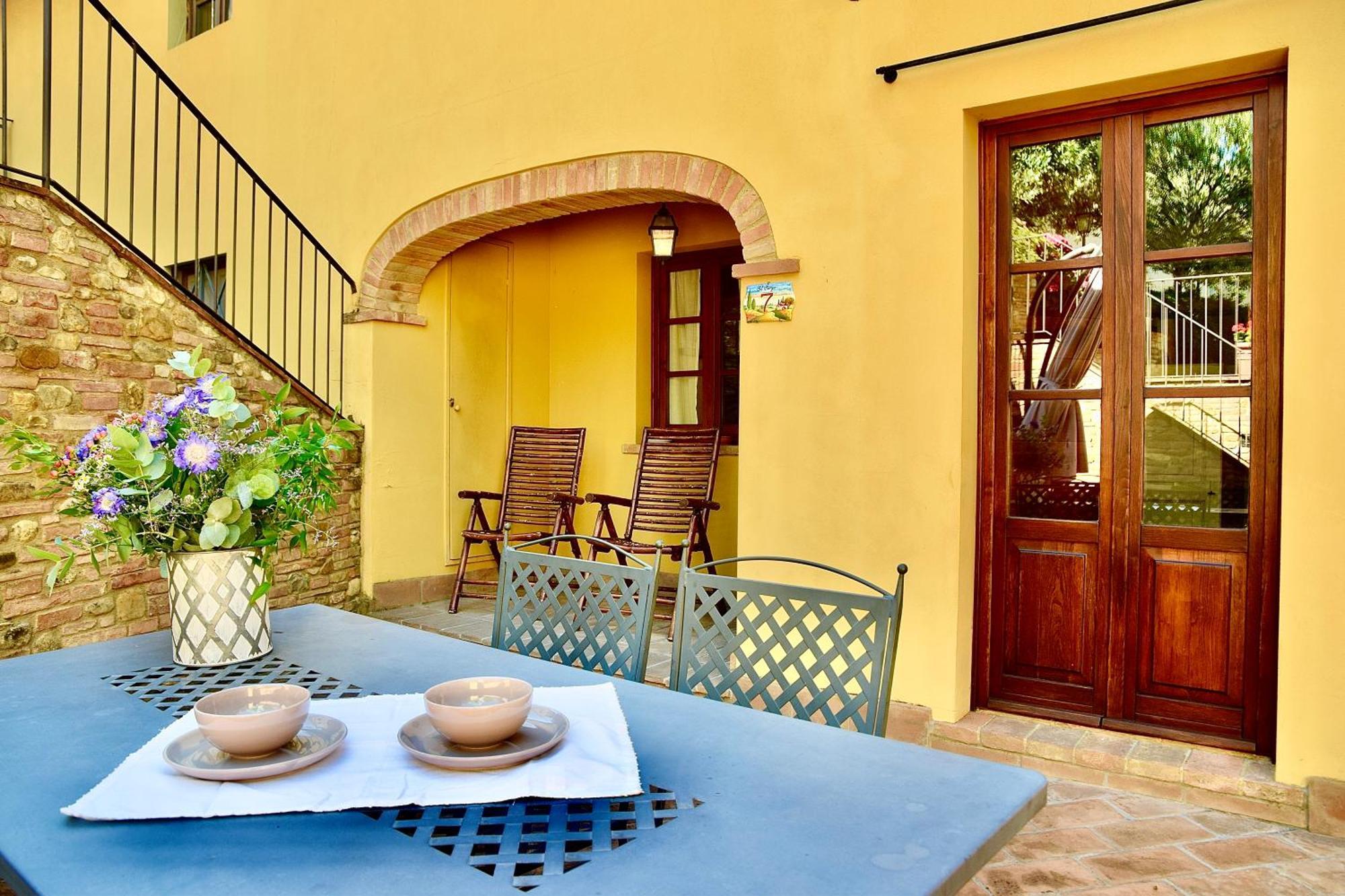 Relax In Chianti Il Borgo 7 Apartment มอนเตสแปร์โตลิ ภายนอก รูปภาพ